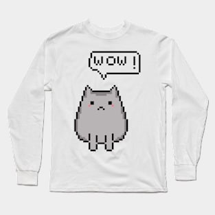 Chic Pixel Critters Cats Long Sleeve T-Shirt